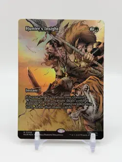 Marvel Universe Eternal-Legal M Foil 35 Hunter's Insight (Borderless) - Image 1
