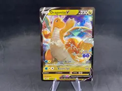 DRAGONITE V SWSH235 POKEMON BLACK STAR PROMO HOLO RARE - Image 1