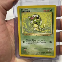 Caterpie 69/110 Legendary Collection Regular Unlimited Vintage Pokemon NM/MT TCG - Image 1