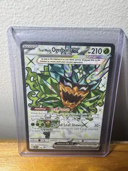 Teal Mask Ogerpon Ex - 166 - Black Star Promo - NM/M - Pokemon Card - Image 1
