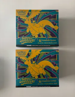 Pokemon TCG Ascended Heroes Pokemon Center ETB Edition X2 BRAND NEW Sealed - Image 1