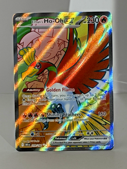 Pokemon TCG Ethan's Ho-Oh EX 209/182 Full Art, Destined Rivals 209/182 Near Mint - Image 2