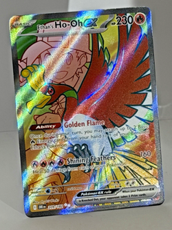 Pokemon TCG Ethan's Ho-Oh EX 209/182 Full Art, Destined Rivals 209/182 Near Mint - Image 3
