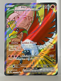 Pokemon TCG Ethan's Ho-Oh EX 209/182 Full Art, Destined Rivals 209/182 Near Mint - Image 5