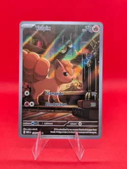VULPIX 138/132 ILLUSTRATION RARE MEGA EVOLUTION POKEMON HOLO NM/M VULPIX - Image 1