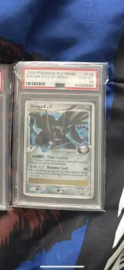 Pokemon Dialga G Lv.X Platinum Ultra Rare #122 PSA 10 Gem Mint - Image 1