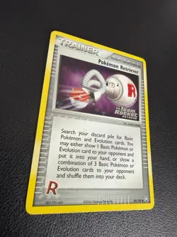 Pokemon TCG Pokemon Retriever EX Team Rocket Returns 84 Reverse Holo Uncommon NM - Image 3