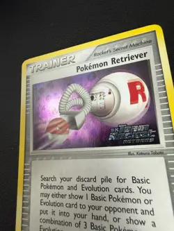 Pokemon TCG Pokemon Retriever EX Team Rocket Returns 84 Reverse Holo Uncommon NM - Image 4