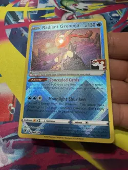 2023 POKEMON PLAY! POKEMON PRIZE PACK: SERIES 3 #046 RADIANT GRENINJA NM - Image 3