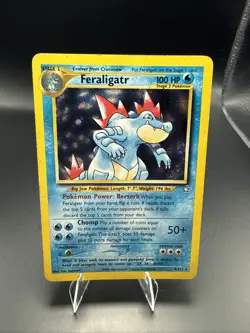 Pokemon Feraligatr 4/111 Neo Genesis - Image 1