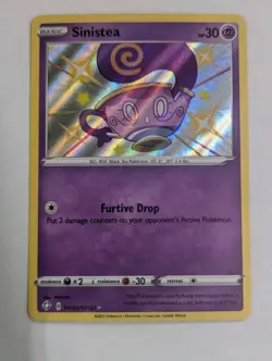 Sinistea - SV052/SV122 - Shining Fates: Shiny Vault Holofoil- Pokemon TCG NM - Image 1