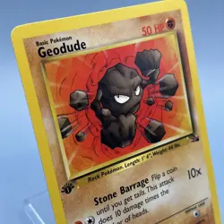 Geodude 47/62 - Fossil - 1st Edition - Pokemon TCG - Image 1