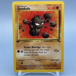 Geodude 47/62 - Fossil - 1st Edition - Pokemon TCG - Image 2