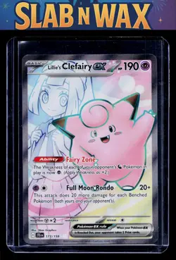 Pokemon tcg SV09: Journey Together Lillie's Clefairy ex #173/159 - Image 1