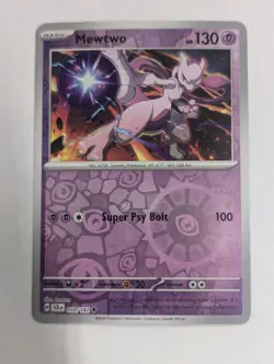 Mewtwo 059/142 SV07: Stellar Crown Reverse Holo Pokemon TCG NM - Image 1