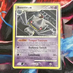 Pokemon Banette 19/127 Platinum - Image 1