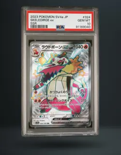 Pokemon Sv4a: Shiny Treasure Ex Skeledirge ex SSR Holo 324/190 PSA 10 Japanese - Image 1