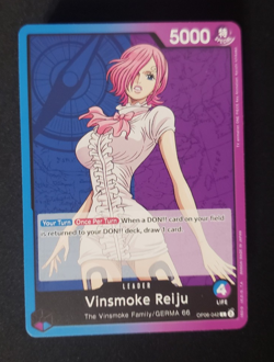 One Piece TCG Blue/Purple Vinsmoke Reiju Complete Custom Deck/Core - OP14 - Image 1