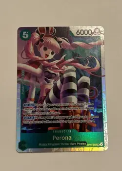 Perona - OP14-033 -One Piece TCG English - The Azure Sea's Seven SR Foil - Image 1