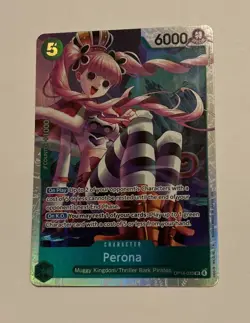 Perona - OP14-033 -One Piece TCG English - The Azure Sea's Seven SR Foil - Image 2