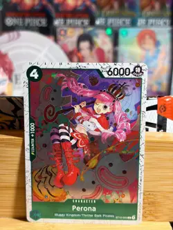 PERONA (PIRATE FOIL) ST12-005 Premium Booster -The Best- Vol. 2 One Piece TCG NM - Image 1