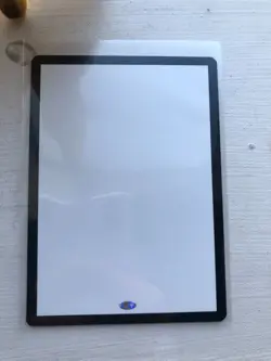 MTG Magic the Gathering Blank Card Misprint with Rare Stamp - Image 1