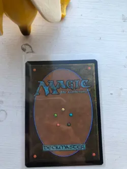 MTG Magic the Gathering Blank Card Misprint with Rare Stamp - Image 2