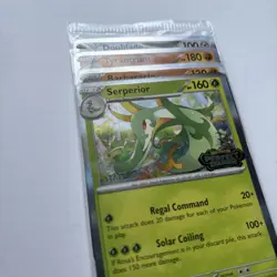 Perfect Order Prerelease Staff Promo 4 cards sealed Serperior Tyrantrum Doublade - Image 2