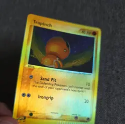 Trapinch Reverse HOLO 82/100 EX Sandstorm E Series Near MINT Pokemon Card Reader - Image 3