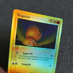 Trapinch Reverse HOLO 82/100 EX Sandstorm E Series Near MINT Pokemon Card Reader - Image 4