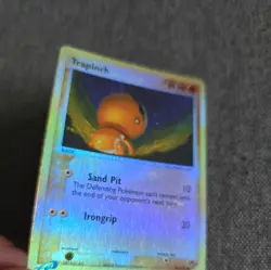 Trapinch Reverse HOLO 82/100 EX Sandstorm E Series Near MINT Pokemon Card Reader - Image 5