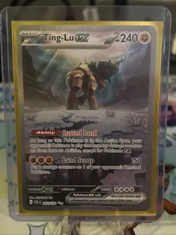 Pokemon TCG Ting-Lu EX Scarlet & Violet Paldea Evolved Card 263/193 NM Condition - Image 1
