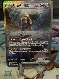 Pokemon TCG Ting-Lu EX Scarlet & Violet Paldea Evolved Card 263/193 NM Condition - Image 3