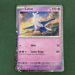 DOUBLE WHOLE SWIRL 🌀 NM Latios 073/182 Promo Cosmos Holo Nintendo Pokemon Card - Image 3