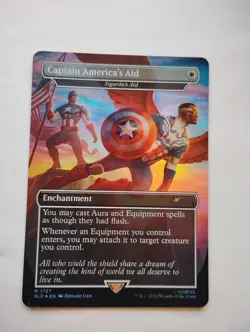 Captain America's Aid - Sigarda's Aid (Rainbow Foil) Secret Lair Drop Foil - Image 1