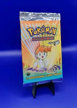 Gym Heroes 1st Edition Booster Pack 20.75g Factory Sealed Misty Pokemon WOTC New - Image 2