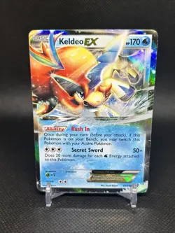 Keldeo EX 49/149 Boundaries Crossed Holo Pokemon TCG MP - Image 4