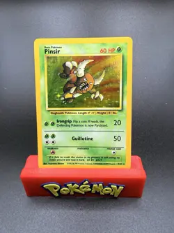 Pinsir 9/64 Holo Rare Jungle No Symbol Pokemon LP/NM - Image 1