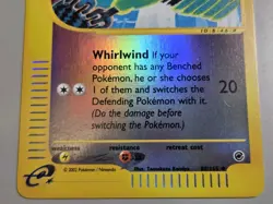 Pokemon Base Set Expedition #88/165 Reverse Holo PIDGEOTTO --not played-- - Image 3