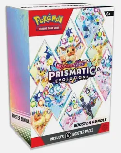 POKEMON SCARLET VIOLET PRISMATIC EVOLUTIONS BOOSTER BUNDLE LOT OF 4 "Pre-Sale" - Image 1
