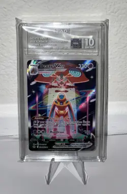 Pokemon TCG Deoxys VMAX GG45/GG70 Crown Zenith Galarian Gallery TAG 10 - Image 2