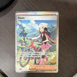 Pokemon Dawn Trainer Full Art Holo 129/094 Phantasmal Flames Special Illustrati… - Image 1