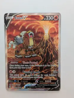 Pokemon Crown Zenith - GG36/GG70 Entei V - Galarian Gallery - NM - Image 1