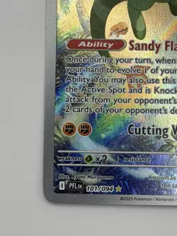 2025 Pokemon Phantasmal Flames FLYGON 101/094 Illustration Rare - Image 5