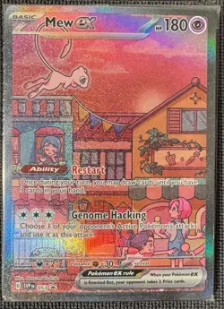 MEW EX 053 PROMO SCARLET & VIOLET POKEMON HOLO NM SEALED - Image 1
