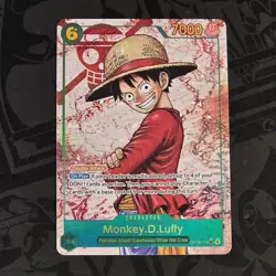 Monkey D Luffy - Alternate Art Secret - OP13-118 - English One Piece - Image 1