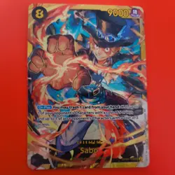 Sabo SEC OP13-120 Carrying On His Will One Piece TCG English Secret Rare 🔥 🔥 - Image 1