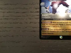 Disney Lorcana Angel Experiment 624 Legendary Foil 191/204 Winterspell - Image 4