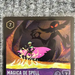 Disney Lorcana WitW Magica De Spell Conniving Sorceress 54/204 Cold Foil - Image 5