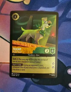 Lorcana Tramp - Dapper Rascal (Cold Foil) x1 NM from Reign of Jafar - Image 1